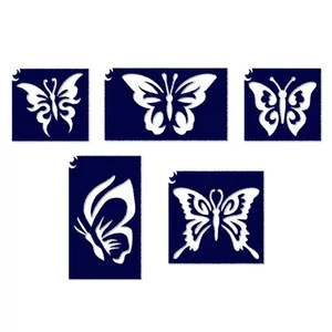  Pillangós sablon szett (5 db)