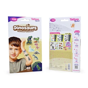  Dinoszauruszos Tetoválás Matrica szett