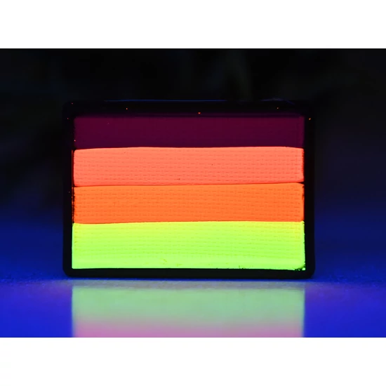 Csíkos Arcfesték 30g UV-Neon Záporvirág