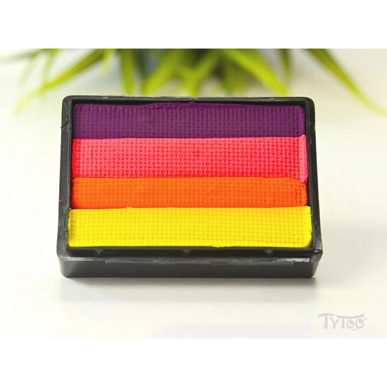 Csíkos Arcfesték 30g UV-Neon Záporvirág