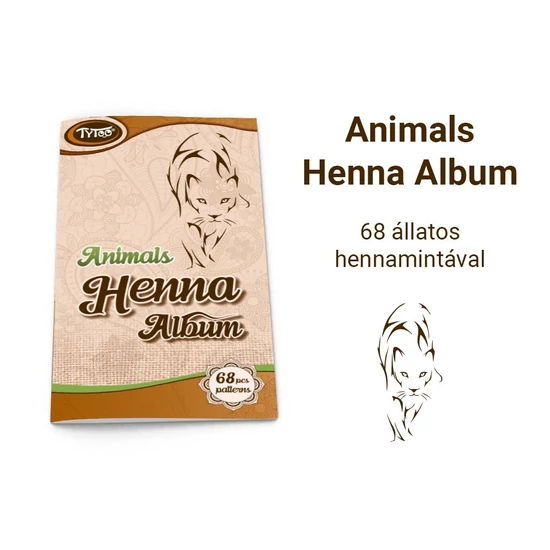 Animals Henna Album - Állatos minták