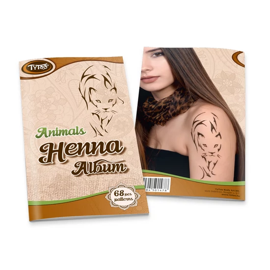 Animals Henna Album - Állatos minták