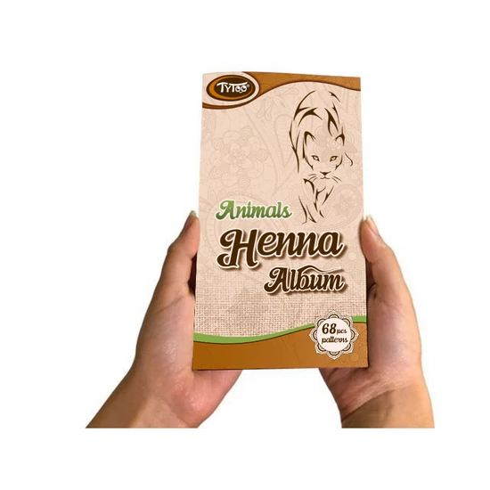 Animals Henna Album - Állatos minták