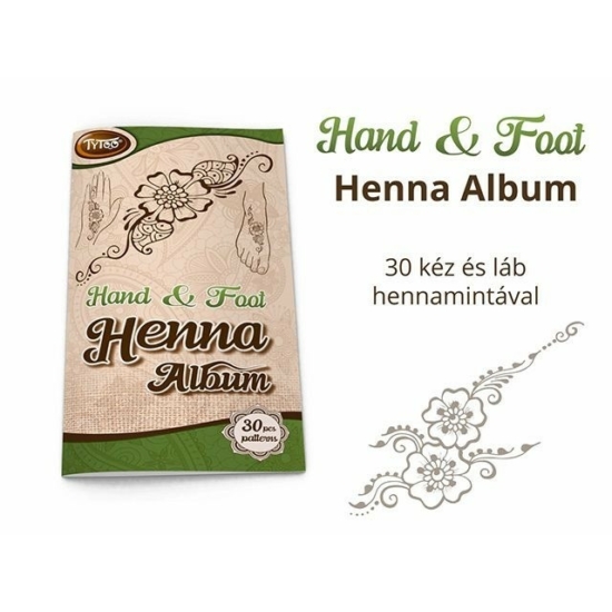 Hand & Foot Henna Album - Kéz és láb minták