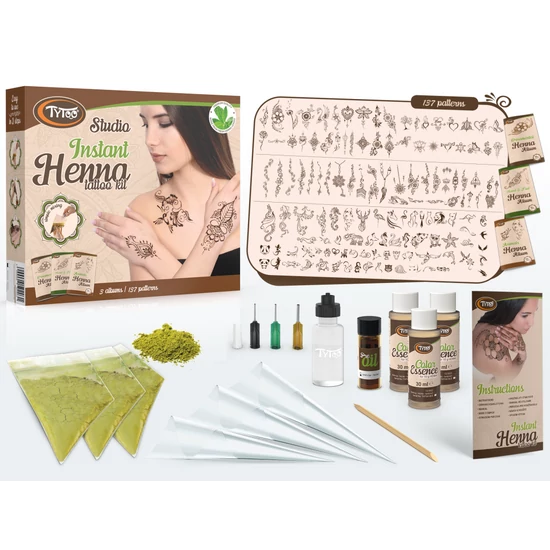 Instant Henna Stúdió olajjal