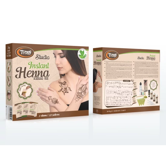 Instant Henna Stúdió olajjal