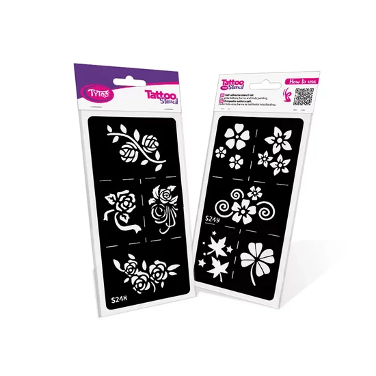 2 darabos Testfestő sablon csomag S248-S249