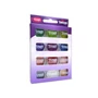 Csillámpor szett 12 x 2,5 ml alap színek (basic colours)