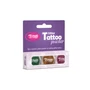  Csillámpor szett 3 x 2,5 ml Smaragdzöld, Arany, Bíbor