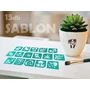 Szülinapi sablon szett (15 db)