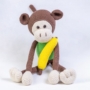 Kép 2/3 - Horgolt majom - Marci banánnal