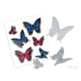Kép 2/3 -  Kék és Piros Pillangó Matrica Tetoválások